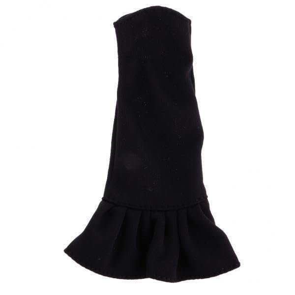 CALANDIS 6xBlack Lady Girls Evening Wedding Party Dress Clothes Gown for Doll Pattern 1 | Modern | Clothes & Accessories | Dolls