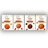 Crumb Haven Cookies Multi Flavours Pack | No Maida, No Palm Oil, No Preservatives| Made with Pure Desi Ghee | Healthy Snack Pack of 4 view 1
