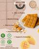 LONAVALA FOODS Famous Mango Crushed Peanut Chikki - 200 grams, 24 Pieces | No Added Preservatives and Colours | Mashed Groundnut Chikki Made with Jaggery | Sweet Peanut Gajak Chakki Bar view 2