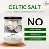 THH Celtic Salt - 1Kg | Coarse Sea Premium Salt (Sel Gris) With Full of Minerals | Premium Glass Jar | Organic Hand Harvested and Edible Celtic | For Cooking & Baking view 3
