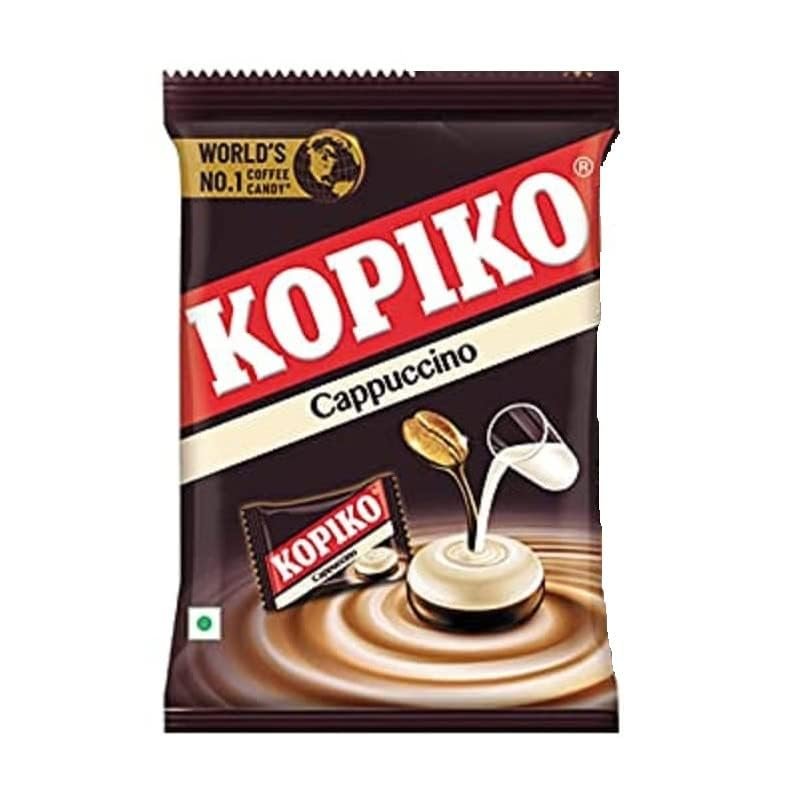 Kopikos Cappuccino Coffee Candy, World's No.1 Coffee Candy 175 Gram Each Individually Wrapped