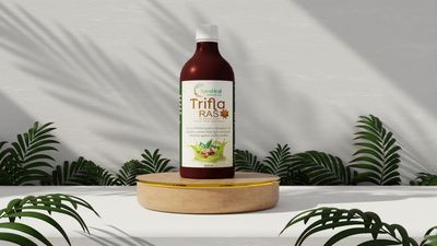 AayuHeal Triphala Ras 500ml Ayurvedic Juice for Digestion, Detox & Constipation Relief Natural Immunity Booster & Gut Cleanser