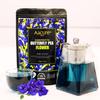 Aacure, Blue Flower Tea | Butterfly Pea Flower Tea | 100gms -120+cups Shankhpushpi Leaves | Aparajita | ANTIOXIDANT RICH | Herbal Tea view 4
