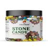 CHATOKDE Milk Stone Candy | Rock Candy | Rock Shape Chocolate | Choco Rocks - Jar Pack (350g (Pack of 1)) view 1