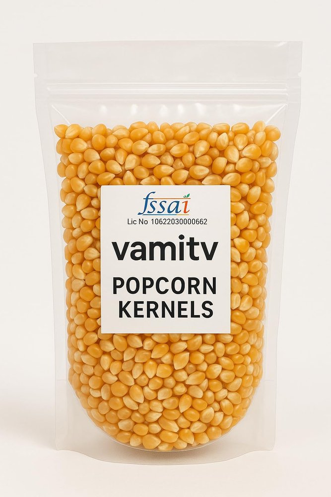 Vamitv Instant Popcorn Kernels 900g | A-Grade Makkai | Big Fluffy Pops | Ready-to-Cook