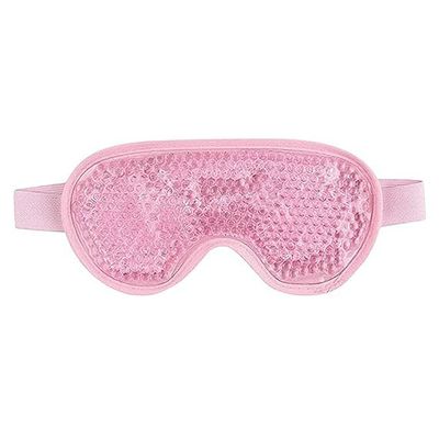 Cooling Eye Mask, Cooling Gel Beads EyeS MaskS for Puffy Eyes, Reusable Hot Cold Therapy Gel Eye Mask for Migraine Relief, Headache, Dark Circles, Dry Eyes, Swollen Eyes, Sinus Pain