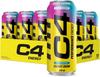 C4 Performance Energy Drinks Cosmic Rainbow Flavor Zero Sugar Explosive Energy Drink, with 160mg Caffeine 500 ml Can (UK) view 3