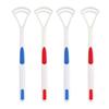 Force24 - Tongue cleaner Fights Bad Breath & Oral Health Care Improved Taste Sense for adult & children Flexible Handle Easy to Use (PACK OF 4) view 1