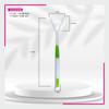 Force24 - Tongue cleaner Fights Bad Breath & Oral Health Care Improved Taste Sense for adult & children Flexible Handle Easy to Use (PACK OF 2) view 4