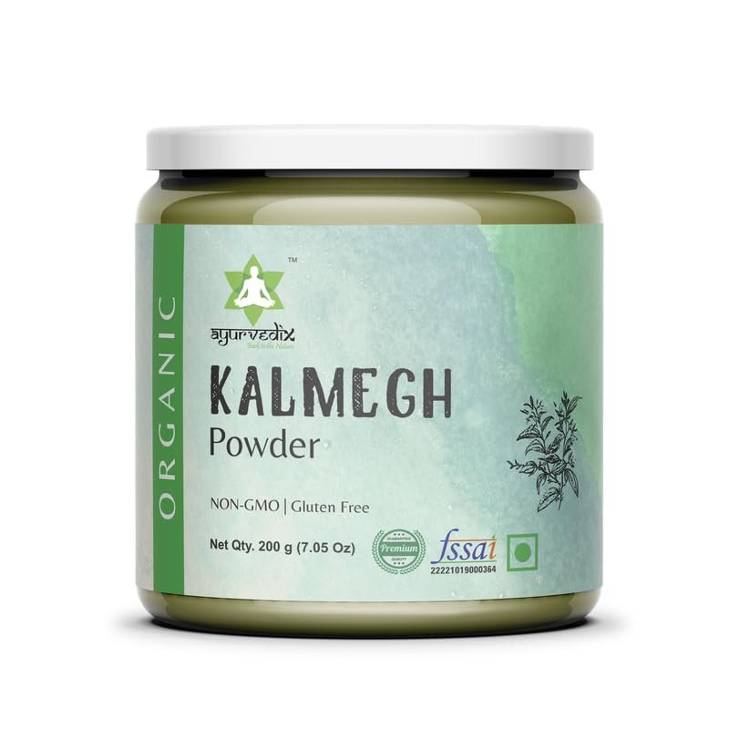 Ayurvedix Kalmegh Powder | Natural Liver Tonic & Detox Supplement | Supports Digestion, Liver Cell Purification & Immunity | Herbal Ayurvedic Powder | Pack of 3