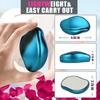 Crystal Hair Remover for Women and Men, Reusable Eraser Device Magic Hair Removal Tool, Back Arms Legs, Nano Glass Technology Stone Smooth Skin crystal painless hair removal stone view 4