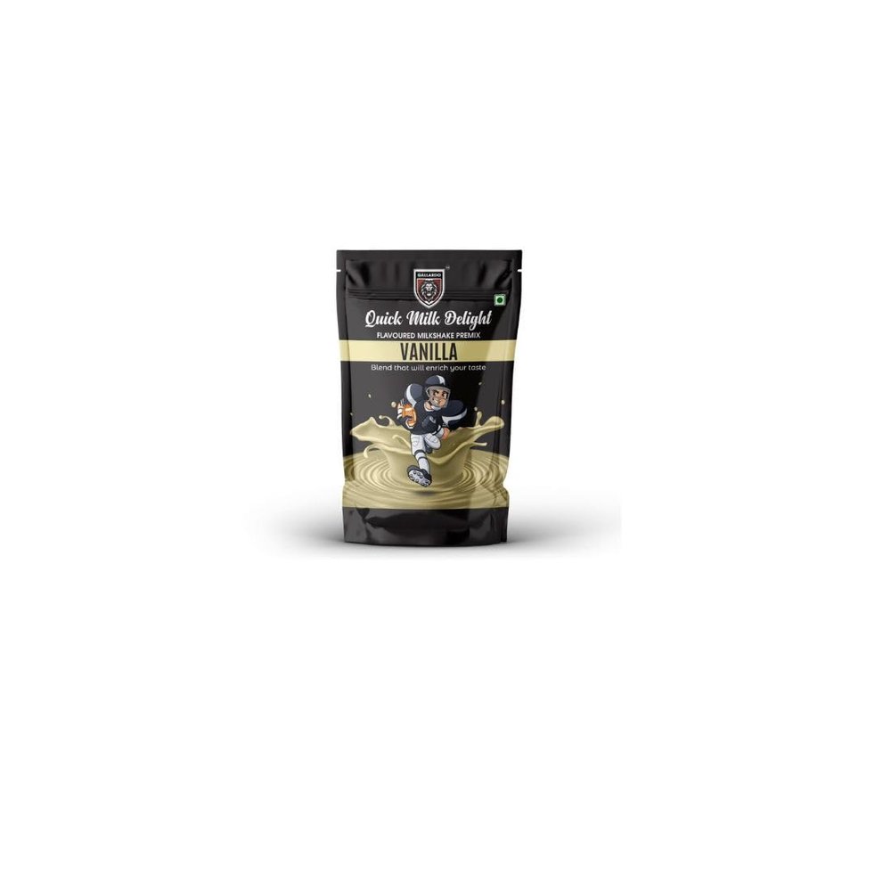 Gallardo Vanilla Milkshake Premix Powder | Instant Thick & Smooth Beverage Mix | Classic Vanilla Flavour | 50g (Pack of 1)