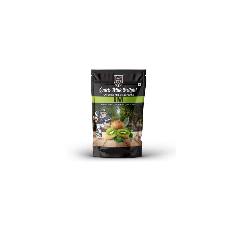 Gallardo Kiwi Milkshake Premix Powder | Instant Thick & Smooth Beverage Mix | Exotic Kiwi Flavour | 50g (Pack of 1)