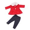CALANDIS 2xFashion Girl Doll Winter Coat & Pants for 18inch Accs Red | Modern | Clothes & Accessories | Dolls view 1