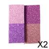 CALANDIS 2xSimulation 1/12 Doll House Book BJD Tiny Bookshelf Library Table Decor Props Purple Series | Modern | Clothes & Accessories | Dolls view 2