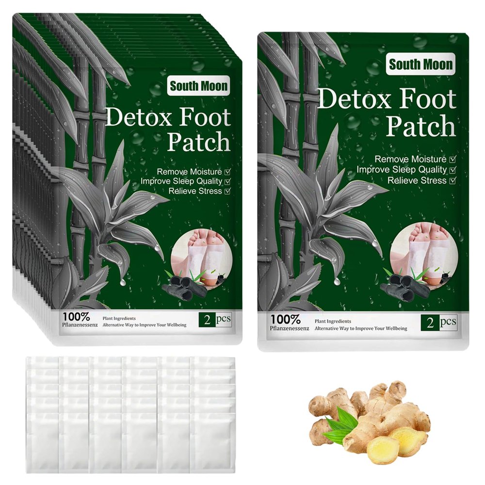 30 Pcs Detox Foot Patches, Feet Detox Patch, Foot Patch for Detoxification Detoxify Foot Patch Relieve Stress Relief Sleep for Men & Women