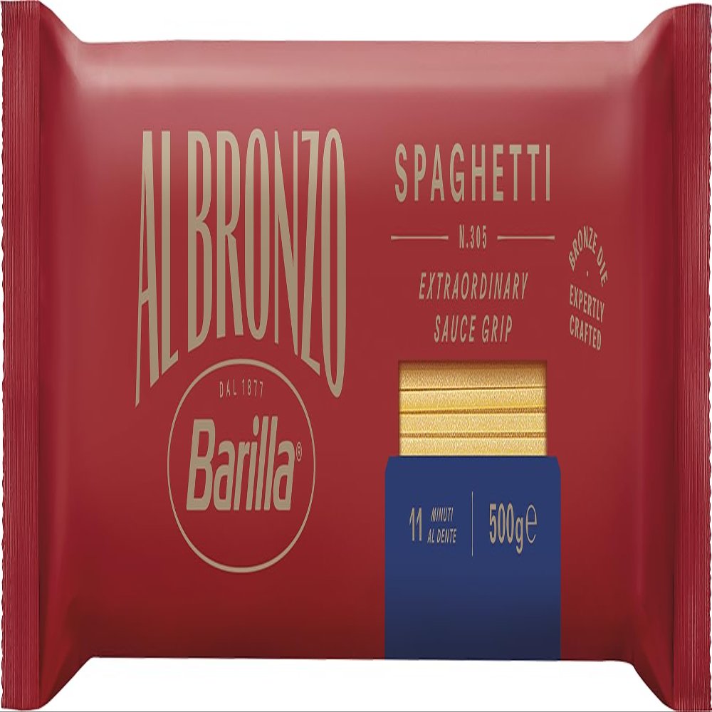 Barilla Pasta Spaghetti Al Bronzo 500Gms