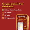Prolicious High Protein & High Fiber Peri Peri thins | Gluten Free | No Maida | Healthy Snack | Easy to Carry | 50g each, Pack of 4 view 3