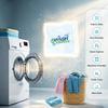 EZ Wash Laundry Detergent Sheets, 32 Count, Plant-Based Deep Cleaning Formula, 1 Sheet per 7kg Load, Eco-Friendly, Travel-Friendly, Zero Waste, Safe for Sensitive Skin, Works in All Machines view 3