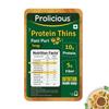 Prolicious Pani Puri High Protein Thins | NO Palm Oil | Crispy & Nutritious Thin | Plant based (50g Pack of 1) view 1