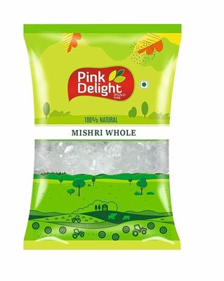 Pink Delight Organic Mishri Sabut/Mishri Sira/Dhaga Mishri/Jaipuri 400 gm