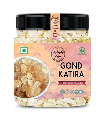 HINGLAJ AGRO Gond Katira Pure (Edible Gum) - | Tragacanth Gum | High Cooling Properties Herbal Food | Super Food (250g)