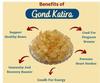 HINGLAJ AGRO Gond Katira Pure (Edible Gum) - | Tragacanth Gum | High Cooling Properties Herbal Food | Super Food (250g) view 4
