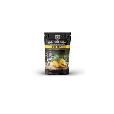Gallardo Pineapple Milkshake Premix Powder | Instant Thick & Smooth Beverage Mix | Tropical Pineapple Flavour | 50g (Pack of 1)