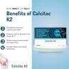Cesvila Calcitac K2 Calcium + Vitamin K2-7 Supplement for Men & Women(30 Tablets) | With Magnesium, Zinc & Vitamin B12 | Supports Bone Health (Pack of 3) view 4