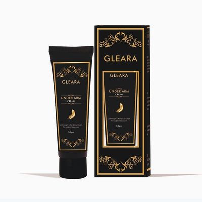 Gleara Underarm Care Cream Nourishes & Softens Skin Niacinamide, Vitamin C & Alpha Arbutin 50g, Paraben-Free & Gentle on Sensitive Skin