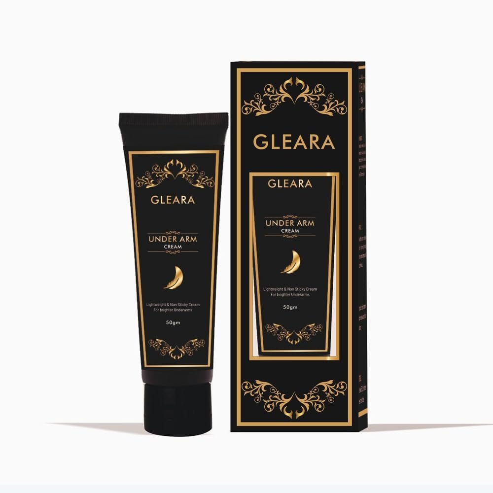 Gleara Underarm Care Cream Nourishes & Softens Skin Niacinamide, Vitamin C & Alpha Arbutin 50g, Paraben-Free & Gentle on Sensitive Skin
