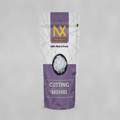 NatriXeed Cutting Mishri | Cutting Cristal | Kadisakhar | Misri | Mishri Crystal | Sweet Candy | Mishri Crystal (250g)