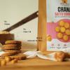 Chana Sattu Cookies  130g | High-Protein, Fiber-Rich Baked Snack | Healthy & Tasty Cookies Made with Roasted Bengal Gram Flour | Ideal for Tea-Time & Guilt-Free Snacking pack of 2 view 3