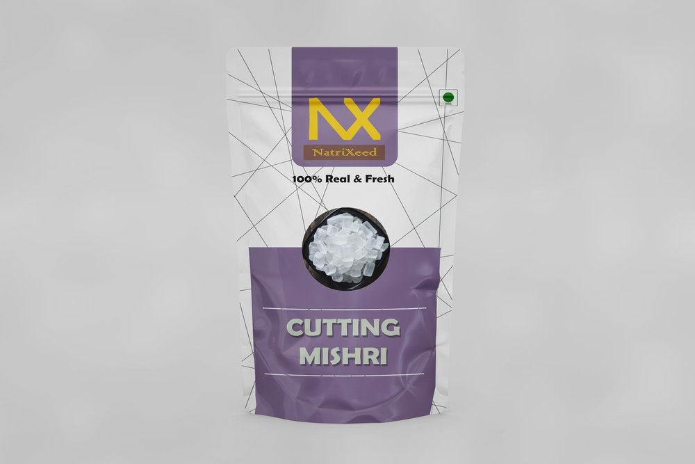 NatriXeed Cutting Mishri | Cutting Cristal | Kadisakhar | Misri | Mishri Crystal | Sweet Candy | Mishri Crystal (500g)
