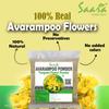 Saara HERBAL FRESH Pure Seena Flower Powder, 100g, Senna Auriculata, Avarampoo, Tangedu Flower Powder, 100g view 3