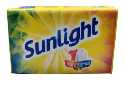 Sunlight Double Action Laundry Soap Bar, 150g