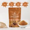 AJURWEDAEAT Organic Jaggery Powder | Natural Sweetener | Traditional Indian Gud | Pack of 1 (950 GM) view 2