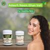 Adarsh Ayurvedic Pharmacy Neem Ghan Vati  Natural Blood Purifier & Immunity Support  Supports Skin Health & Digestion  100% Ayurvedic Neem Extract | 20 gm view 3
