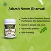 Adarsh Ayurvedic Pharmacy Neem Ghan Vati  Natural Blood Purifier & Immunity Support  Supports Skin Health & Digestion  100% Ayurvedic Neem Extract | 20 gm view 4