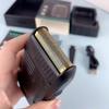 USB Rechargeable Foil Shaver Ultra-Thin, Beard Trimmer or clean shaver Face Care, With Reciprocating Blade, USB Travel Shaver for Men 8 Hours Charging Time, 60 Minutes Operating Time view 4
