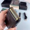 Professional and Rechargeable portable Ultra-Thin Beard Trimmer or clean shaver for Face Care With Protection Cap, USB Cable 60 Minutes Operating Time view 2