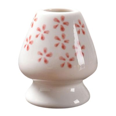 ATORSE Traditional Matcha Whisk Stand Teaware Tea Ceremony Chasen Stand for Home Red and White|Home & Garden|Food & Beverages|Tea