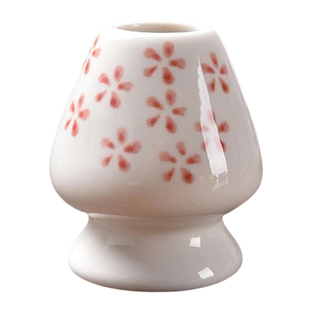 ATORSE Traditional Matcha Whisk Stand Teaware Tea Ceremony Chasen Stand for Home Red and White|Home & Garden|Food & Beverages|Tea