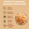 Millet Mania Dhaga Mishri (400g) | Original Khandsari Sugar Crystals | Unrefined, Sulphur-Free Sweetener | Ayurvedic Digestive & Cooling Sweetener for Kids & Adults | Ancient Sweetness for Drinks, Milk, Prasad & Pooja view 4