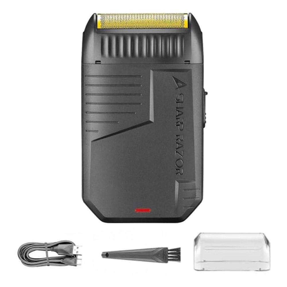 Rechargeable Ultra-Thin Razor for Face Care, Beard Trimmer With Reciprocating Blade, USB Travel Shaver for Men 8 Hours Charging Time, 60 Minutes Operating Time