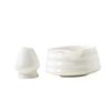 ATORSE 2Pcs Matcha Bowl and Whisk Holder Tea Utensils for Living Room Beverage Gift White|Home & Garden|Food & Beverages|Tea view 1