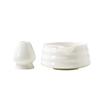 ATORSE 2Pcs Matcha Bowl and Whisk Holder Tea Utensils for Living Room Beverage Gift White|Home & Garden|Food & Beverages|Tea view 2