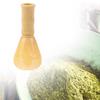 ATORSE Japanese Matcha Whisk Matcha Stirrer Tea Powder Whisk for Tea Room Household Yellow view 3