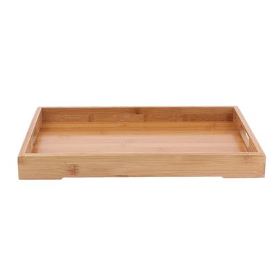 ATORSE Rectangle Bamboo Wooden Serving Tray Food Tea Fruit Dinner Tray &Handles for Coffee Party Snacks|Home & Garden|Food & Beverages|Tea