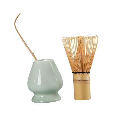 ATORSE Matcha Set Ceramics Matcha Whisk Holder Matcha Ceremony Kit Bamboo Whisk Green|Home & Garden|Food & Beverages|Tea